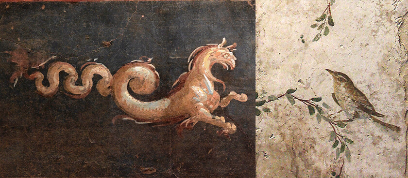 7. Affreschi della antica Pompei Museu Nacional do Rio de Janeiro
