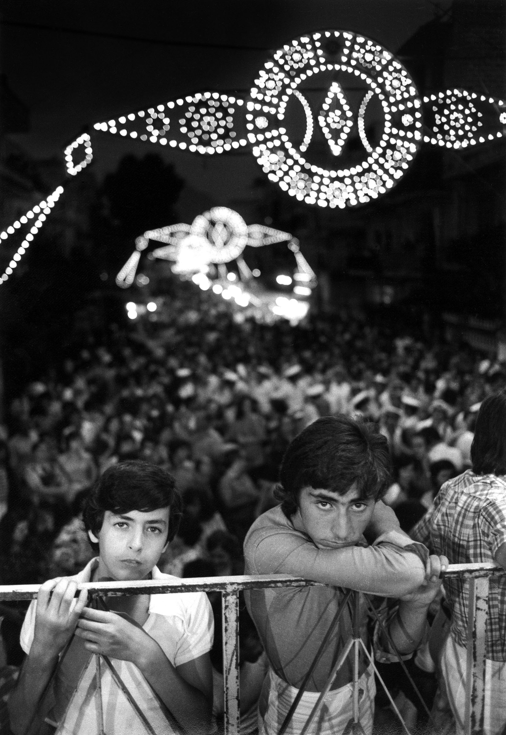 Boys at the festival of Saint Antonino Bagheria Sicily Italy 1975 Ferdinando Scianna Magnum Photos