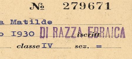 Le leggi razziali: una ferita troppo profonda